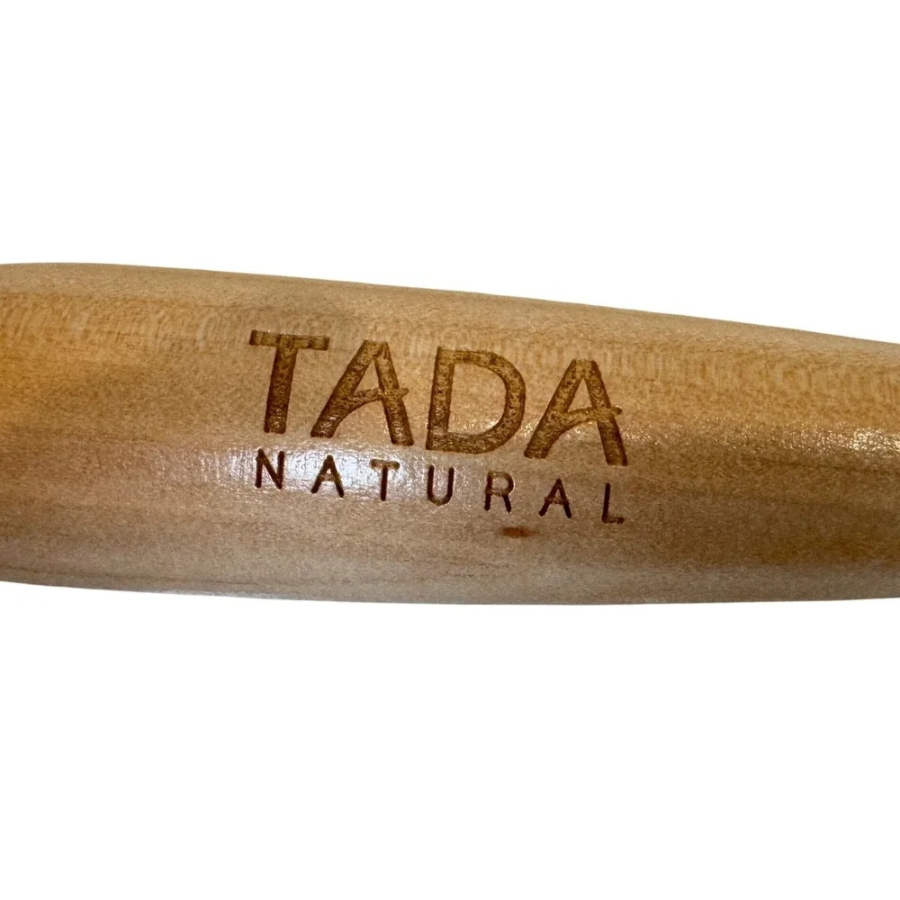 Tada Natural Scalp Massager Wooden Handle HandheldHead Stress Relief Spider Tool